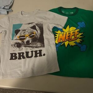 Neff Vibrant Green Tee‎ XS